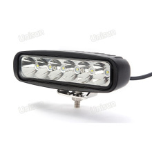 6inch 12V 18W luz auxiliar del trabajo del alimentador del CREE LED